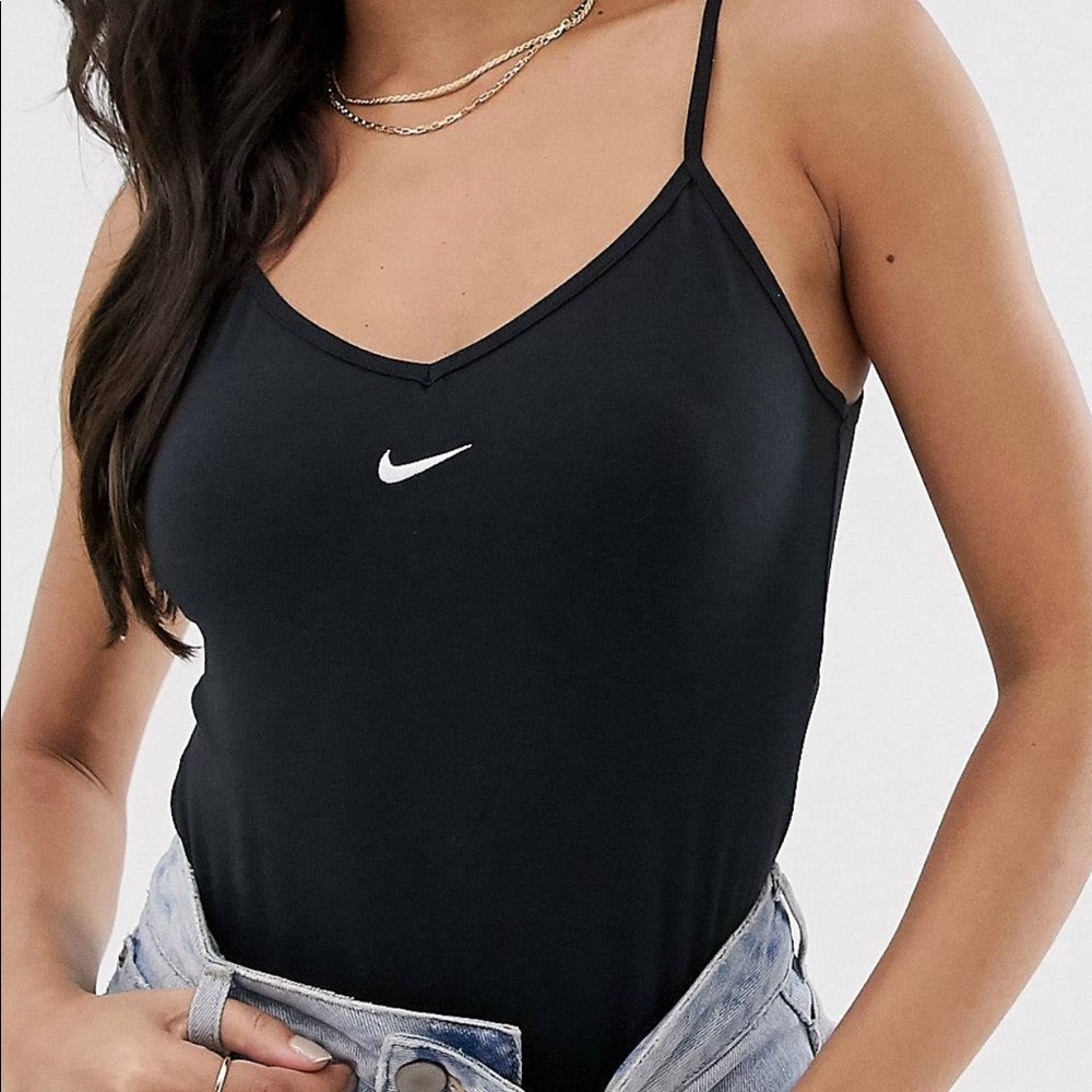 Nike black bodysuit